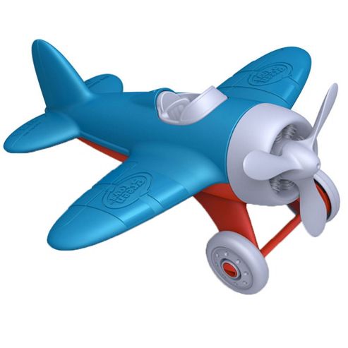 Image of Green Toys Airb-1027 Airplane (blue Wings)
