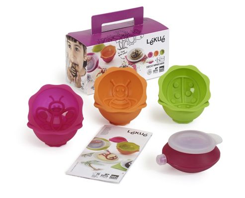 Image of Lekue Deco Mini Cake Kit, Garden Creatures