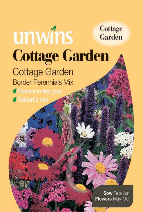 Image of Cottage Garden Border Perennials Mix