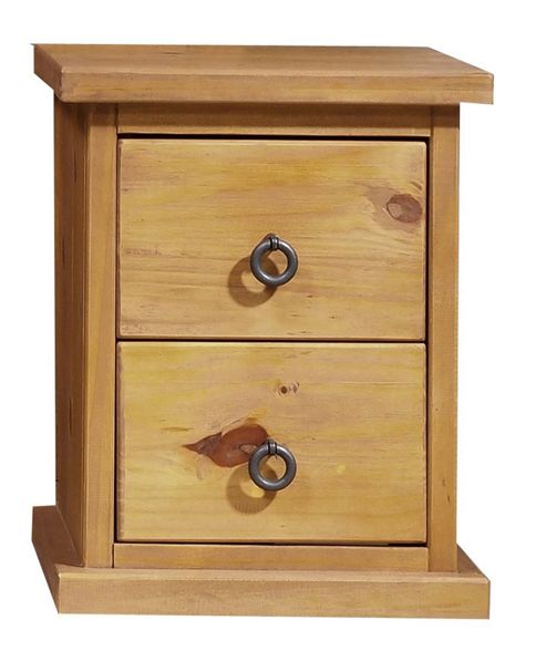 Image of Core Products Farmhouse Fh310 Pine Bedside Cabinet