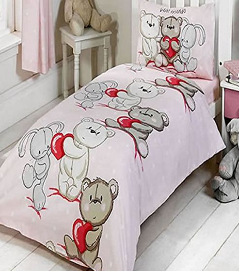 Image of Best Friends, Beautiful Bear Double Duvet