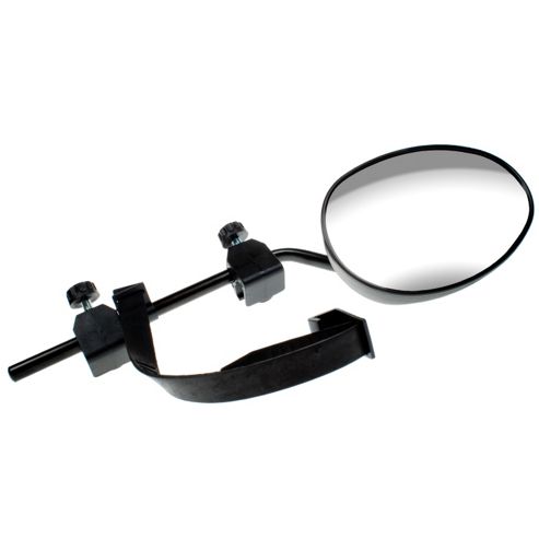Image of Universal Caravan Single Towing Mirror (convex For A Wider Field Of Vision)