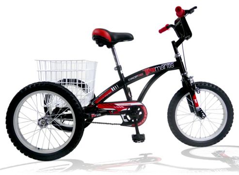 Image of Concept Tri-mantis 16" Wheel Boys Tricycle