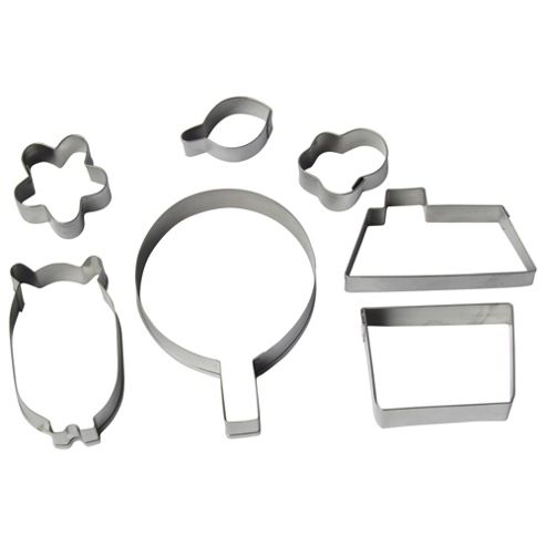 Image of Bobby Bear House Cookie Cutters, Set Of 7