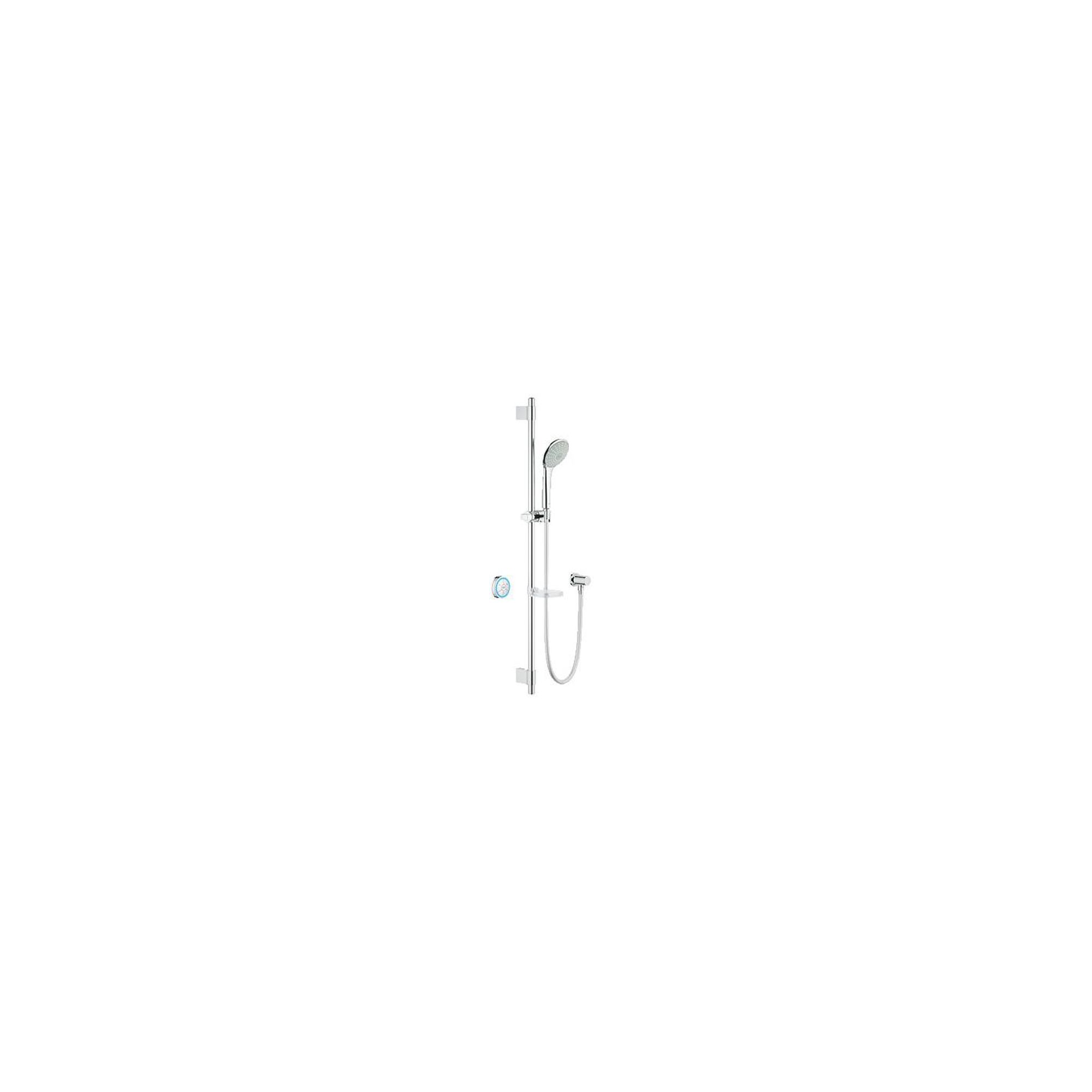 Grohe Euphoria Pumped Digital Mixer Shower, Adjustable Kit, Chrome at Tesco Direct
