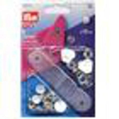 Image of Non-sew Fastener Jersey 12mm Pearl