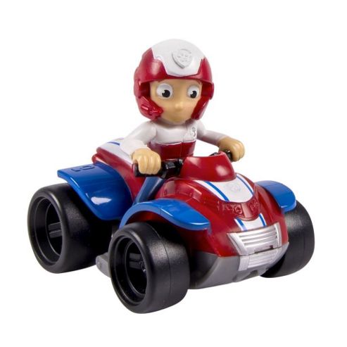 Image of Paw Patrol Nickelodeon Paw Patrol Racers Ryder Small Vehicle