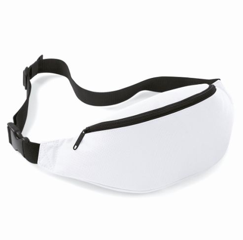 Image of Bagbase 2.5l Ladies Adjustable Belt Bag White