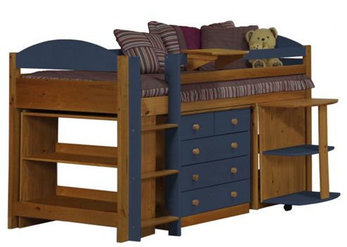 Image of Maximus Mid Sleeper Set 1 Antique With Blue Details