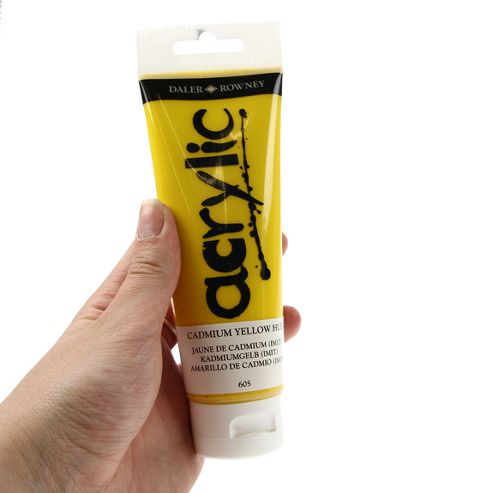 Image of Daler Graduate Acrylic Cadmium Yellow Hue 120ml