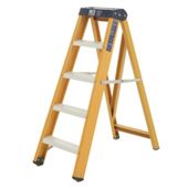 Heavy Duty 6 Tread All GRP Fibreglass Swingback Step Ladder