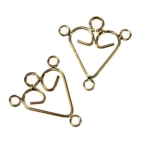 Image of Chandelier Earring Connectors - Gold - 20 Pack
