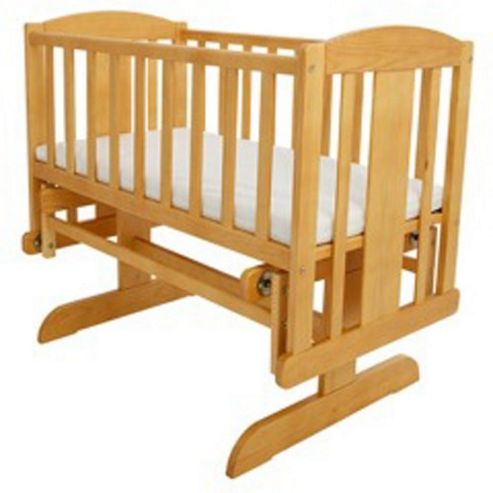 Image of Baby Elegance Glider Crib (natural)