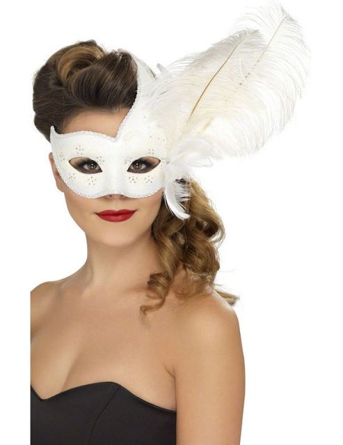 Image of White Masquerade Mask