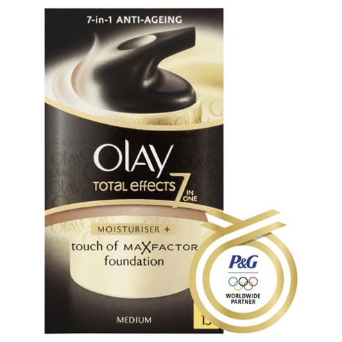 Image of Olay Total Effects Touch Of Foundation.--Spf 15 Med. 37ml