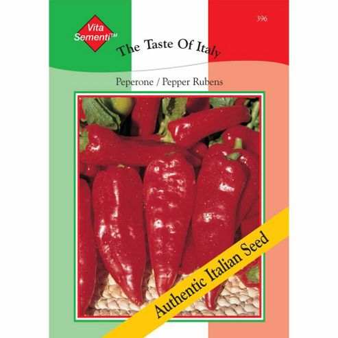 Image of Sweet Pepper 'rubens' - Vita Sementi&reg; Italian Seeds - 1 Packet (200 Sweet Pepper Seeds)