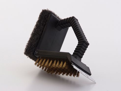 Image of Landman 02076 3in1 Grill Cleaning Brush