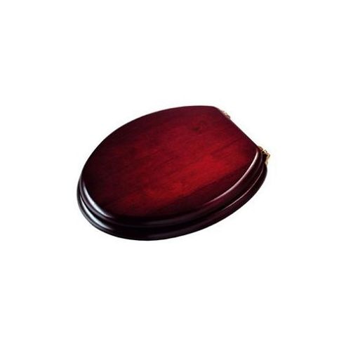 Image of Croydex Wl515241 T.seat Standard Mahogany/chrome