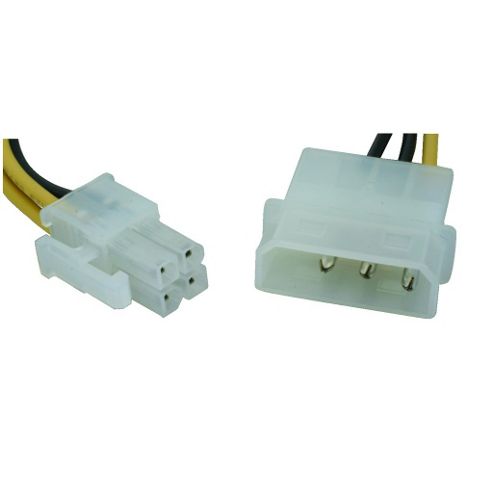 Image of Power Cable To 4 Pin P4 Cable