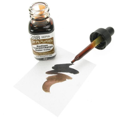 Image of Dr. Ph. Martin's Radiant Concentrated Watercolours - Sepia