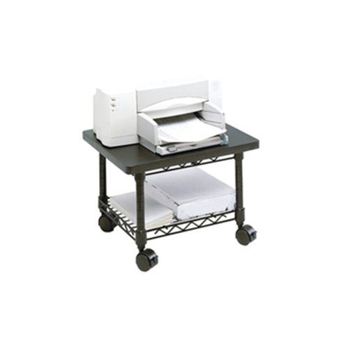 Image of Safco Wire Under Desk Printer/fax Stand Black 5206bl