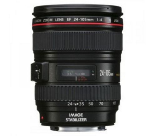 Image of Canon 0344b006aa 24-105mm F/4l Is Usm Standard Zoom Lens