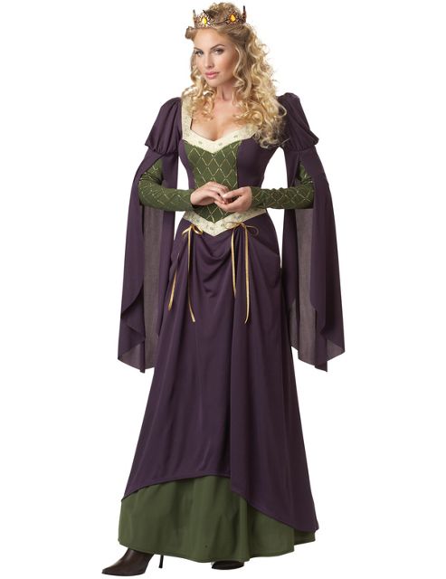 Image of Medieval Lady In Waiting Costume Small