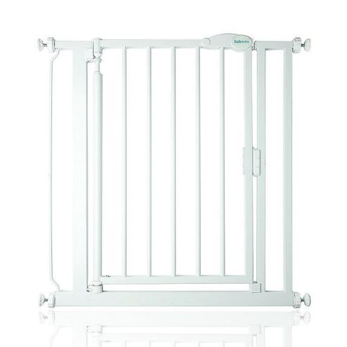 Image of Safetots Self Closing Gate White Standard 75cm - 82cm
