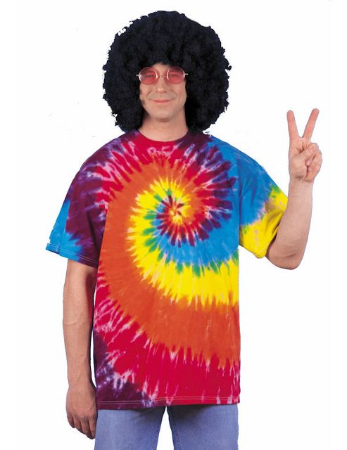 Image of Adult 60s Tie Dye Shirt