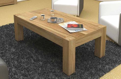 Image of Baumhaus Cmr08b Atlas Solid Oak Coffee Table