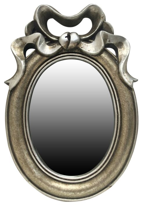 Image of Alterton Furniture Bow Mirror - Antique Silver