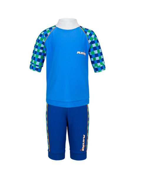 Image of Platypus 'grand Prix' Uv Two Piece Sun Set - Blue