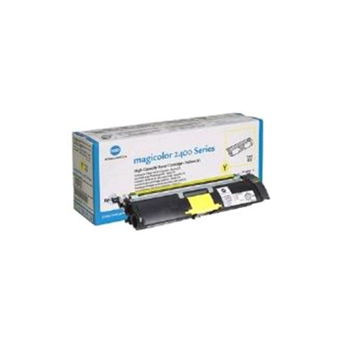 Image of Konica Minolta Magicolor 2400/2500 Range High Capacity Toner (yellow)