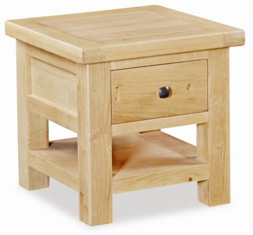 Image of Alterton Furniture Chatsworth Lamp Table With Drawer
