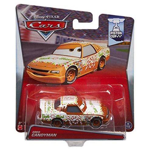 Image of Disney Pixar Cars Diecast Greg Candyman