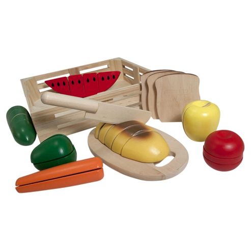 Image of Melissa And Doug Wooden Cutting Food