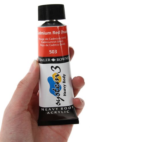 Image of System 3 Heavy Body 75ml Cadmium Red (hue)