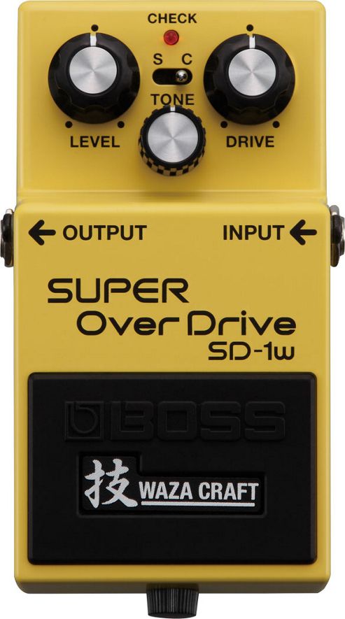 Image of Boss Sd-1w Super Overdrive Waza Craft Compact Effects Pedal