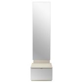 Palermo Mirror Chest White Mirrored