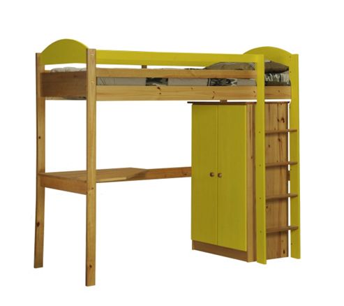 Image of Maximus High Sleeper Set 1 Antique With Lime Details