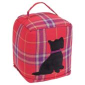 F&F Home Tartan Scotty Dog Doorstop