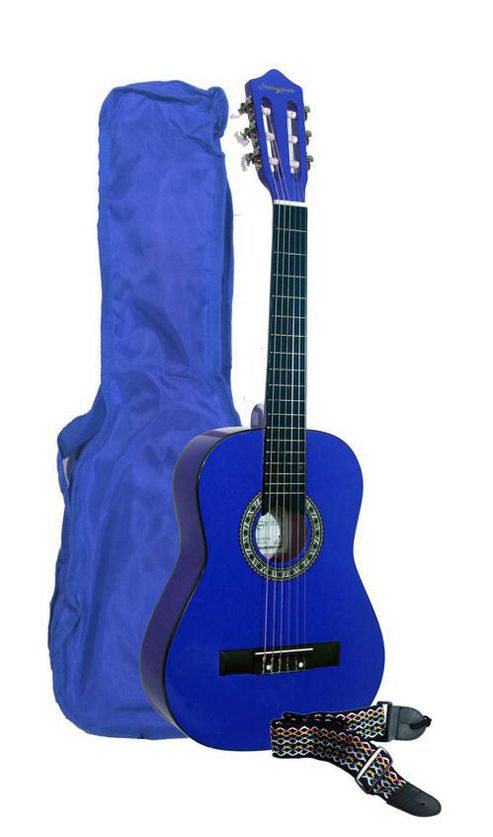 Image of Martin Smith 1/2 Size (34inch) Guitar - Blue