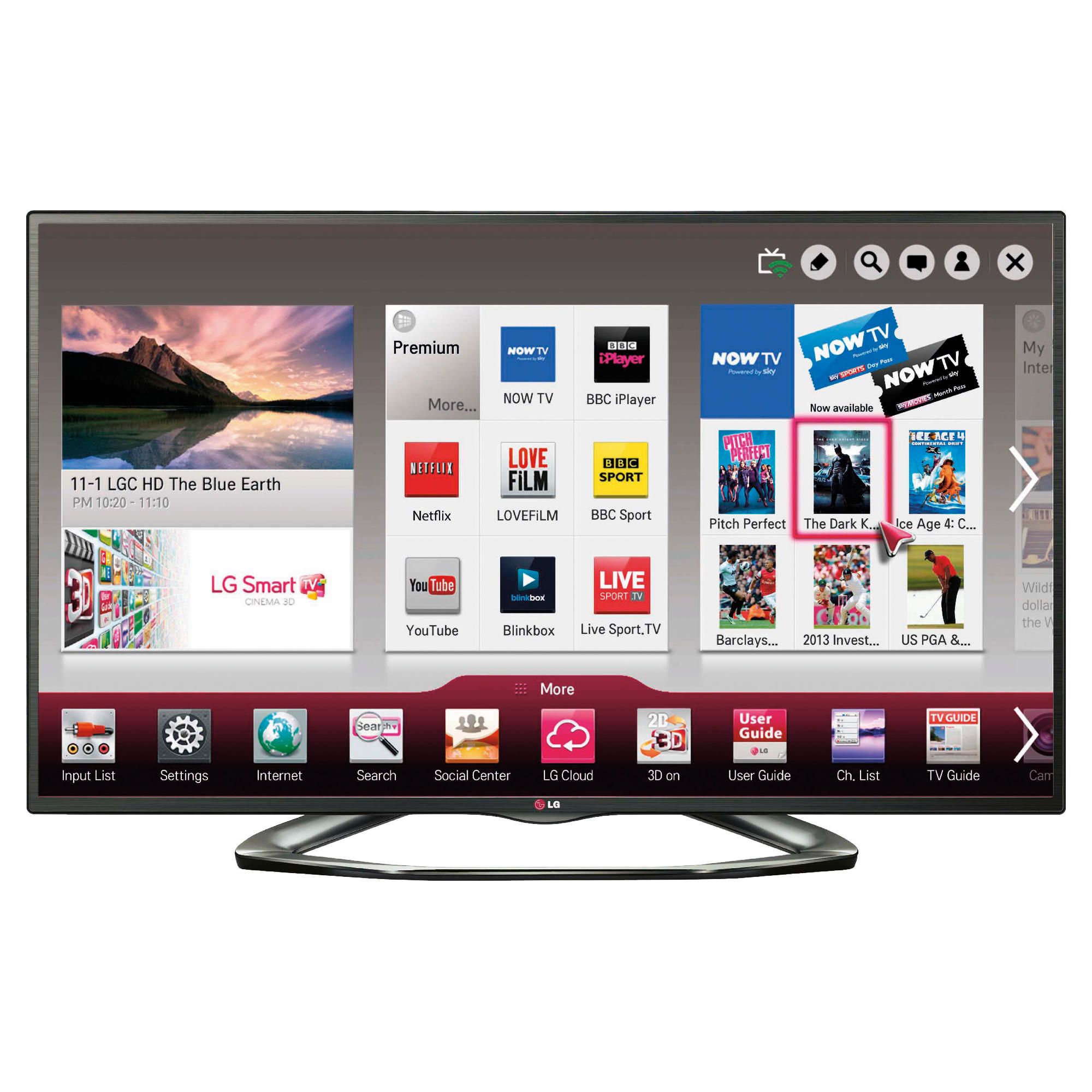 LG 32LA620V – 32 Inch – Full HD – 1080P – LED TV – 3D – Smart – with Freeview HD