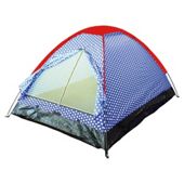 Tesco 2-Man Festival Tent, Polka Dot