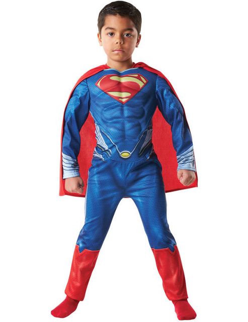Image of Superman Man Of Steel - Child Costume 7-8 Years