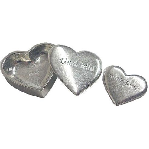 Image of Godchild Keepsake Heart In Box