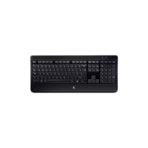 Image of Logitech K800 Wireless Illuminated Keyboard (black)