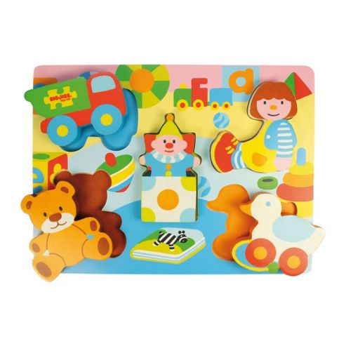 Image of Bigjigs Toys Bj329 Chunky Lift Out Toys Puzzle