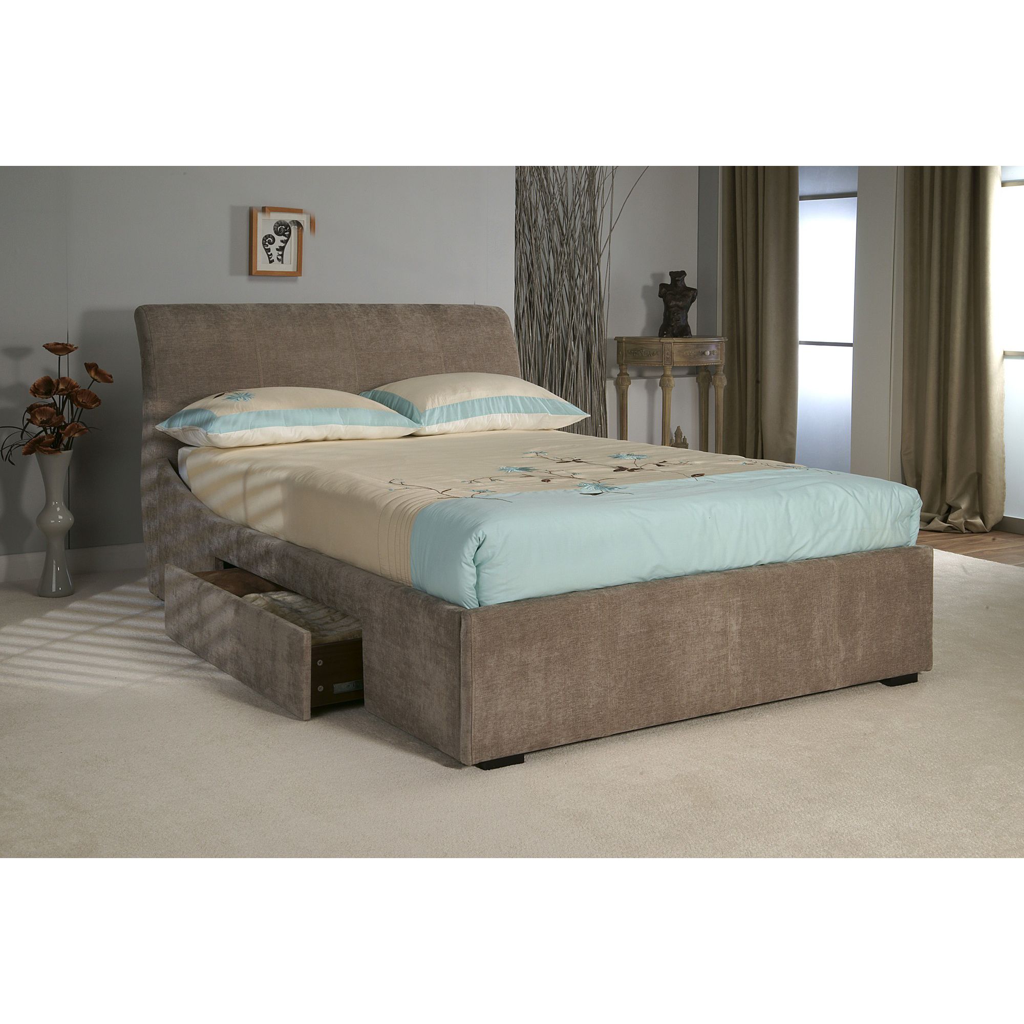 Limelight Oberon Bedstead with Storage - Double at Tesco Direct