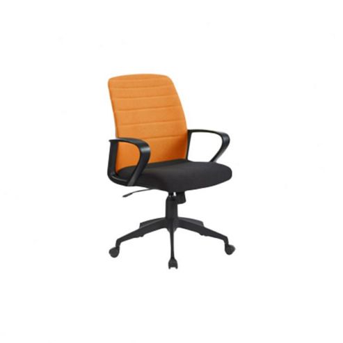 Image of Home & Haus Oyster Mid-back Executive Chair - Orange